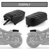 PSLER Motorcycle Rear Passenger pillion Seat Pad for Sportster Iron
