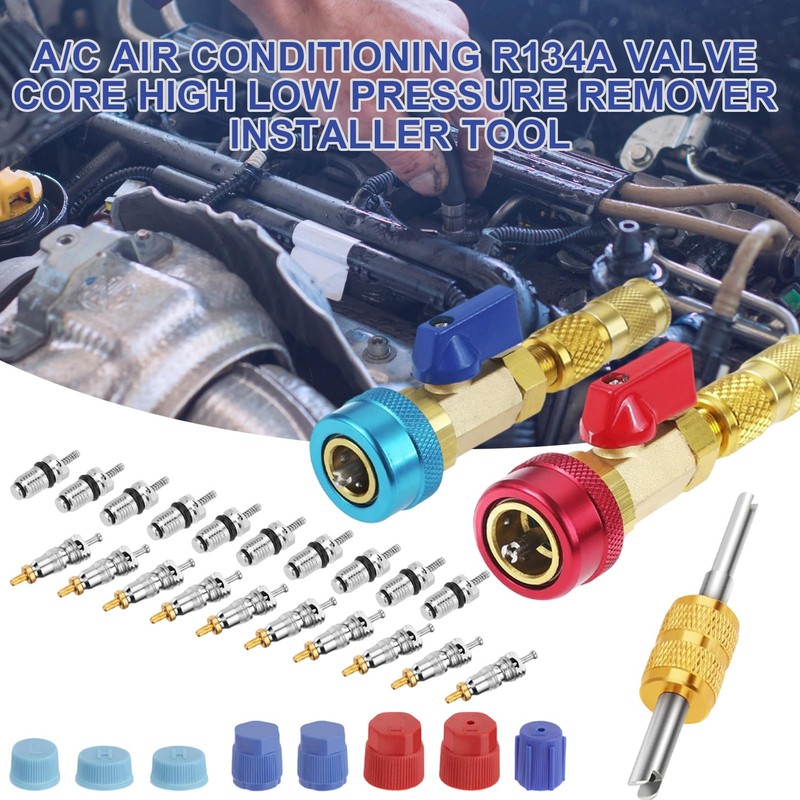 HVAC Core Removal Tool, Valve Core Quick Remover Installer Tool