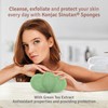 Sinutan® Konjac Sponge | 100% Natural (Set of 3) Bamboo