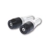 Highsider Motorcycle Handlebar Handlebar Weights Evo, Black, with inner diameter