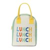 Fluf Zipper Lunch Bag (Various Designs), Sloth