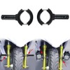Motorcycle Fork Mount Brackets Fog Spot Light Mount Brackets Aluminium