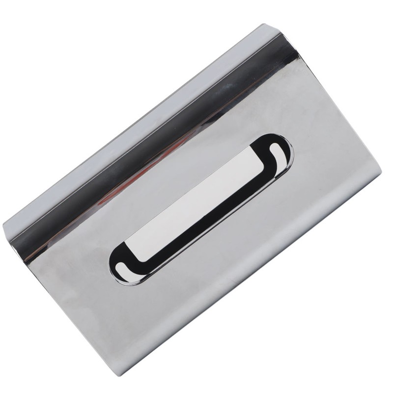 Electroplate Tissue Box Holder Container Storage Organizer Napkin Case for