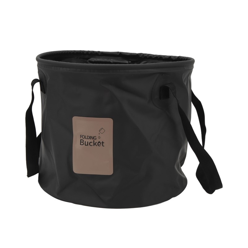 20L Portable Camping Bucket PVC Folding Water Bucket High Capacity