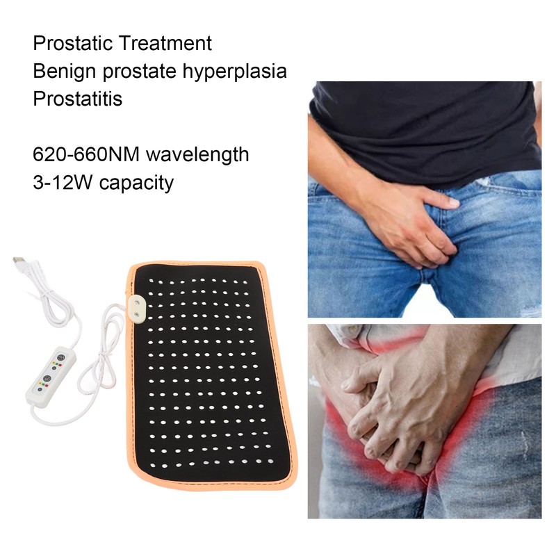 Body Red LED Light Wrap for Prostatic Treatment Wearable Reduce