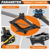 Scissor Lift Jack Car Kit with Handy Wrench,Portable Tire Jack
