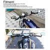 Motorcycle Rear View Mirror 22mm Handlebar Mirror 360 Degree Rotation