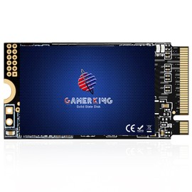 GAMERKING SSD 512GB M.2 2242 NVMe M Key PCIe Gen3x4 22mmx42mm 3D NAND TLC High Performance Internal Solid State Drive for Ultrabook Desktop Notebook PC