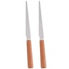 ARTIBETTER 2PCS Wooden Handle Fettling Knife Craft Art Tools Fettling