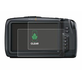 ScreenLeaf (Pack of 2) Protective Film for Blackmagic Pocket Cinema Camera 4K / 6K [Sustainable Screen Protector, Film, Transparent, Scratch-Resistant]