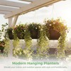 4 Pack Hanging Planters, 9.3 Inch Self Watering Pots for