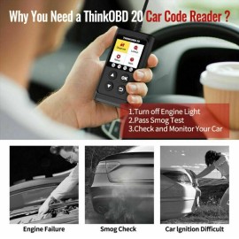 Thinkcar Ford Explorer OBD2 Fault Reader Reset Scanner Vehicle Scan Tool T20 Elite USA