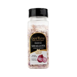 GranAroma Freeze Dried Shallots, Savory Flavor, Sauces & Soups, Versatile Ingredient (2 Ounce)