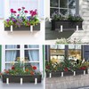 Y&M 6 Pack Adjustable Planter Brackets (6 to 12.5 in),