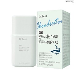 Dr. Lin 닥터린 콘드로이친 1200 콘레이티 MBP K2 1200mg x 30정 1개 MAD Dr. Lin Chondroitin 1200 Conleity MBP K2 1200mg x 30 tablets 1 pack MAD