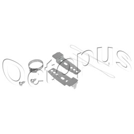 Octopus Mounting Brackets Replacement Part for LG Dishwasher 5001DD4001A
