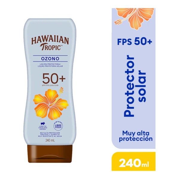Hawaiian Tropic Ozono 50+ – Loción Protectora Tropical