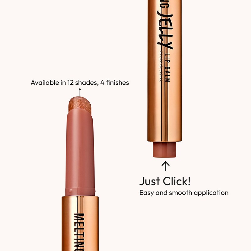 KISS NEW YORK Professional Melting Jelly Lip Balm, High Shine