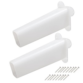 Bat Exclusion Device Door One Way, Bat Removal Cone, Bats Excluder Reusable Tool, Ba-t Get Rid Plastic Tube, Bats Remove Deterrent Trap Devices for House Attic Control Removal (2 Pcs)