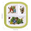 Zawadi Global Peter Rabbit 3 Section Reusable Childrens Kids Toddlers