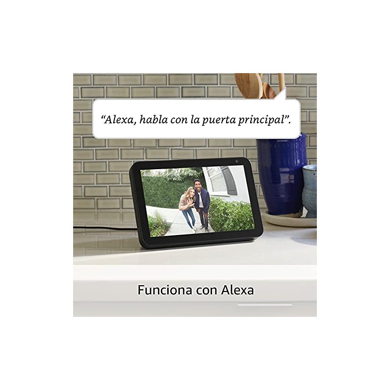 Videotimbre cableado Ring: videotimbre en HD con comunicación bidireccional, alertas