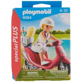 PLAYMOBIL Beachgoer with Scooter Building Set