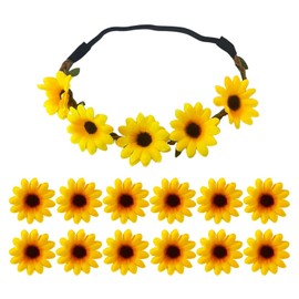 1 x Daisy Hairband and 12 x Daisy Small Hair Pins, Women's Hair Accessories, Creative Design Hair Accessories, Party Hair Accessories, Clothing Accessories