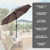 Four Seasons Courtyard 9 Foot Umbrella Sun Shade for Outdoor