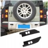 car-attention For Land Rover Defender 90 110 Black Rear Tail
