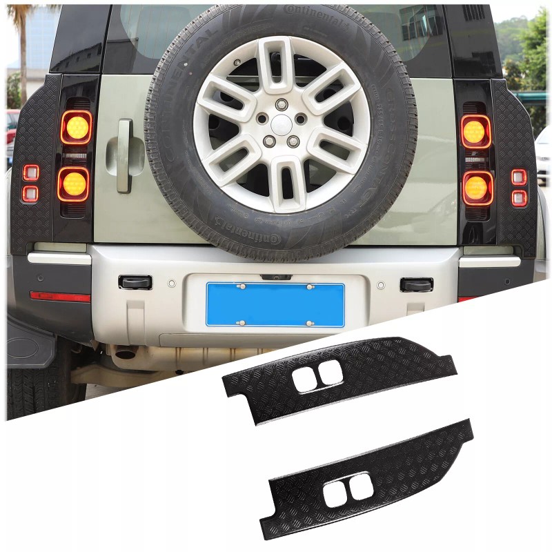 car-attention For Land Rover Defender 90 110 Black Rear Tail