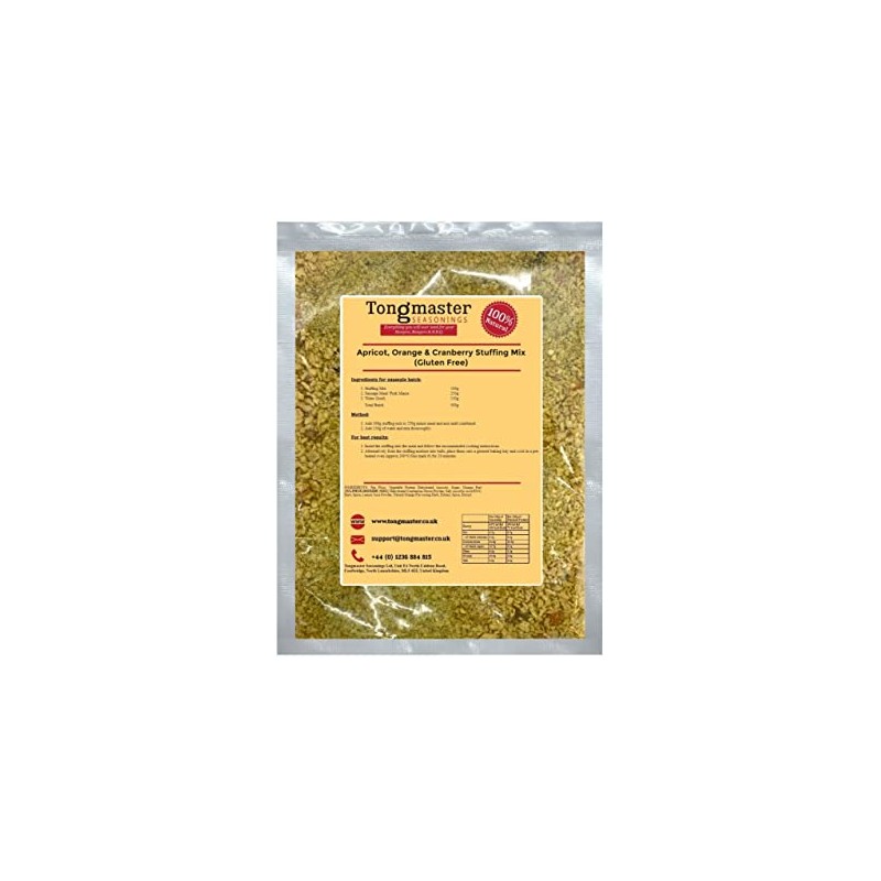 Apricot, Orange and Cranberry Stuffing Mix - 100g (Gluten Free)