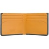 Visconti Slim Collection RFID Blocking Leather Wallet VSL42, Grey/Mustard, Standard