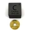 Elemental Specimen Carbon C (25mm Cube, Engraved A, Normal Surface)