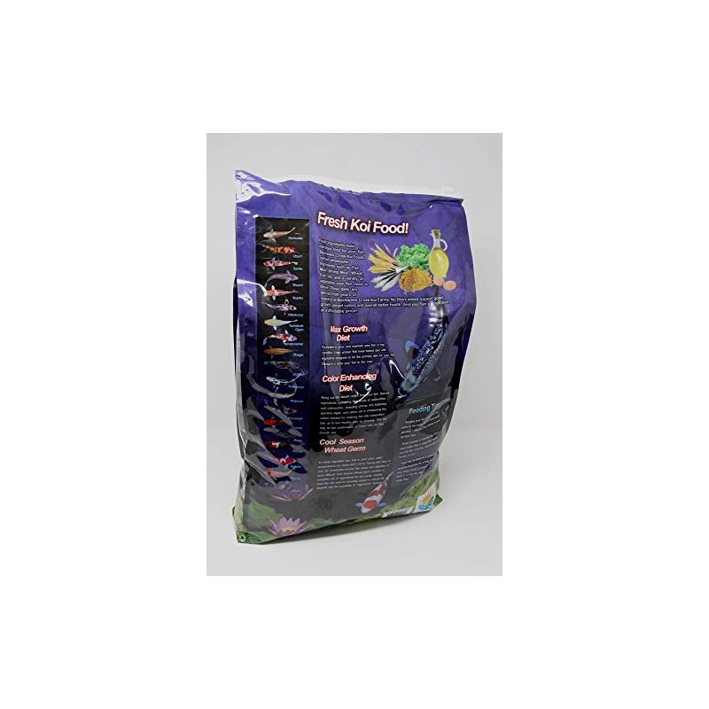 Blackwater Premium Koi and Goldfish Foods Color Enhancing Diet 12.8lb