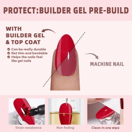 CUZIAM Chrismas Nails Red Press on Nails Short Almond, 32pcs Opaque Apple Fiery Red Reusable Soft Gel Nails with Nail Glue, Salon Manicure Comfortable Fit Stick on Nails in 16 Sizes- Fiery Red