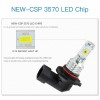 Unbranded LED Headlight High Low Beam Bulbs Combo 4PC For