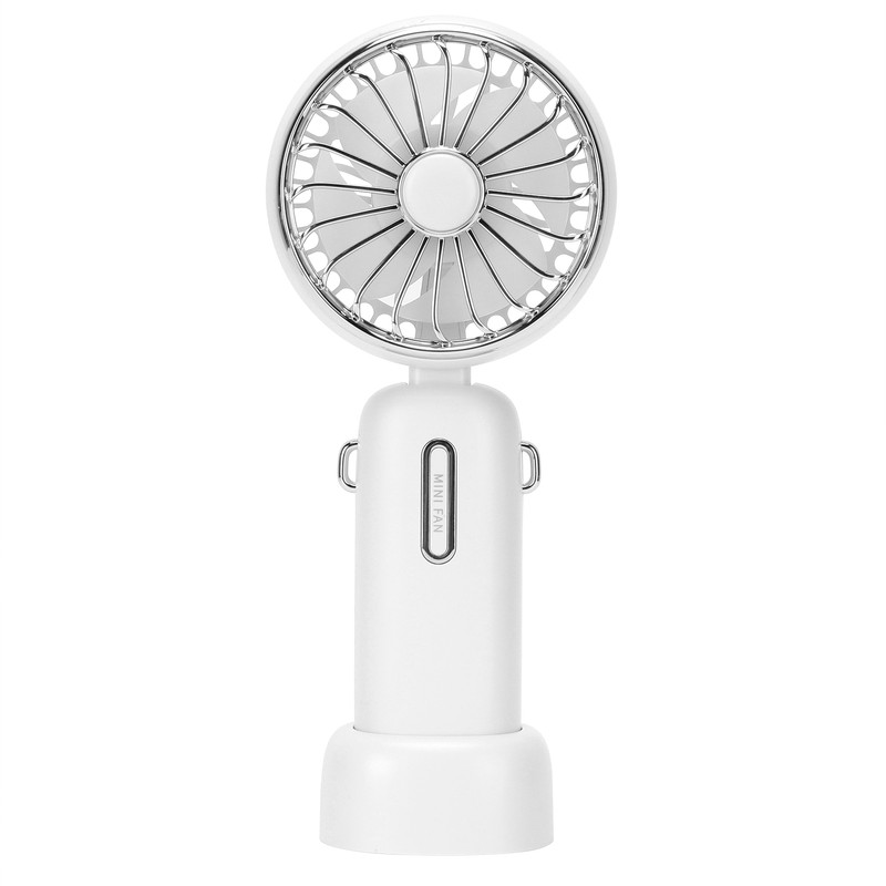 3 Gears Handheld Fan Mini Portable Table Cooler with Detachable