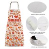 BNQL Tomato Kitchen Apron I Love Tomatoes Vegan Apron with