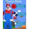 Mario Cosplay Costumes for Children, Hat for Adults, 2 Yellow