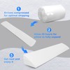 Talcusble King Size(76"x10"x6") Bed Wedge Pillow Plus/Bed Gap Filler for