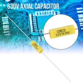 Vintage Radio and Amplifier Film Capacitor Kit 10pcs 630V 0.022uF Axial Polyester Film Capacitors Performance