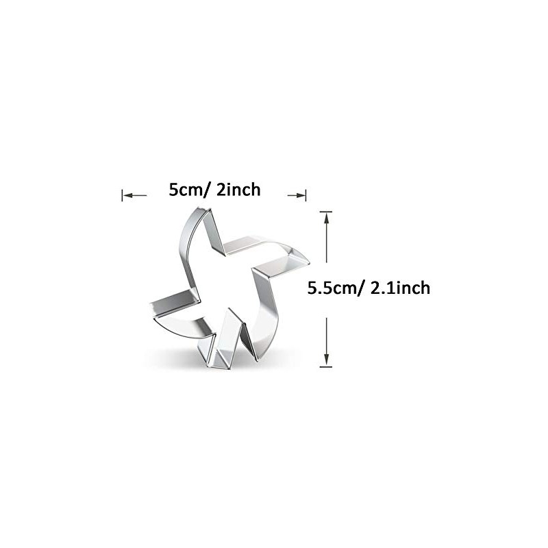 WDYJMALL Windmill Shape Cookie Cutter
