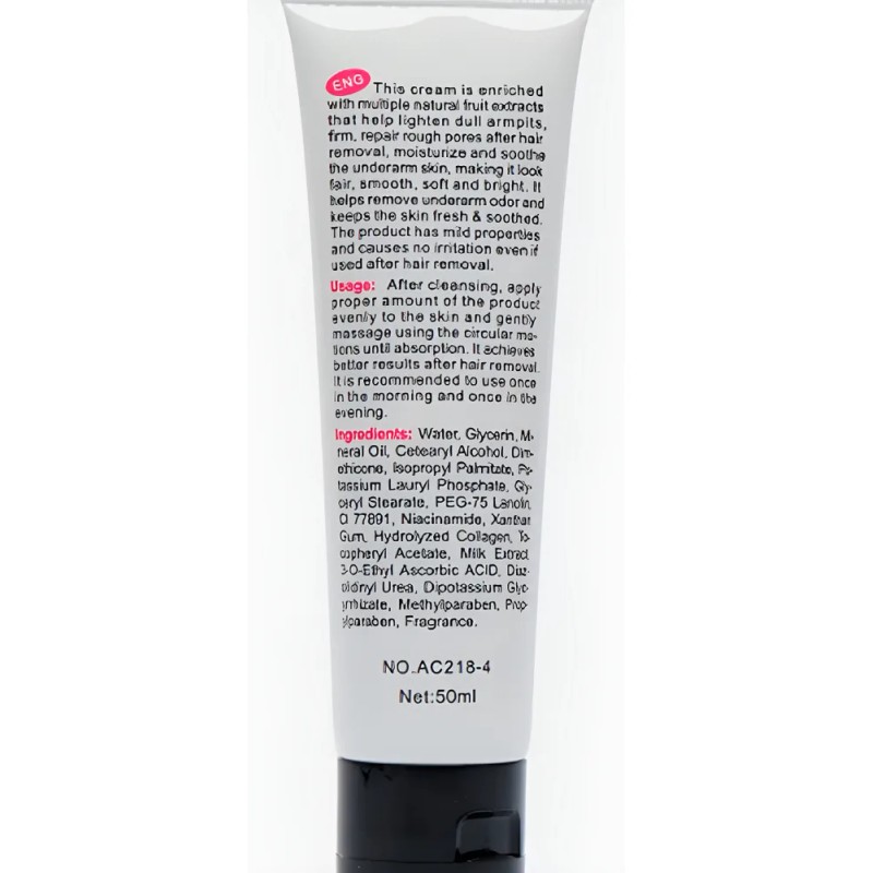 Crema Aclaradora Cara Axilas Codos Cuello Rodillas Genitales Rosas