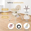 6 in 1 Baby High Chair Portable Highchair with Wheeled