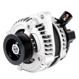 SCITOO High Output Alternator 130Amp Replacement New for Acura for MDX ZDX 2010-2013,for RL 2009-2012,for TL 2009-2014,for TSX 2010-2014,for Honda for Odyssey 2008-2010,for Pilot Ridgeline 2009-2011
