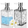 2 Pack Soap Dispenser 12Oz Liquid Lotion Hand Dispensers with