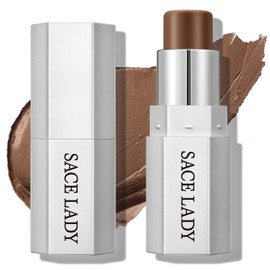 SACE LADY Contour Stick, Cream Bronzer Stick Makeup for Natural Sculpting, Easy to Blend & Long Lasting Contour Make Up for Face Eyes Lips (05 Terracotta, 1pc)