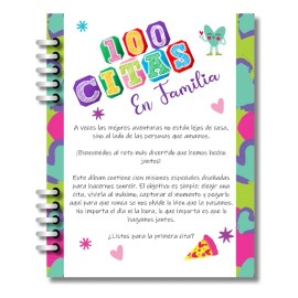 Cuaderno 100 Citas En Familia / Libro Citas / Agenda Citas