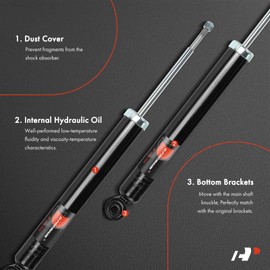 A-Premium Rear Shock Absorber Compatible with Land Rover Range Rover 2003-2012, 2-PC Set