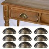6-24X Cupboard Door Cabinet Cup Drawer Furniture Retro Antique Pull